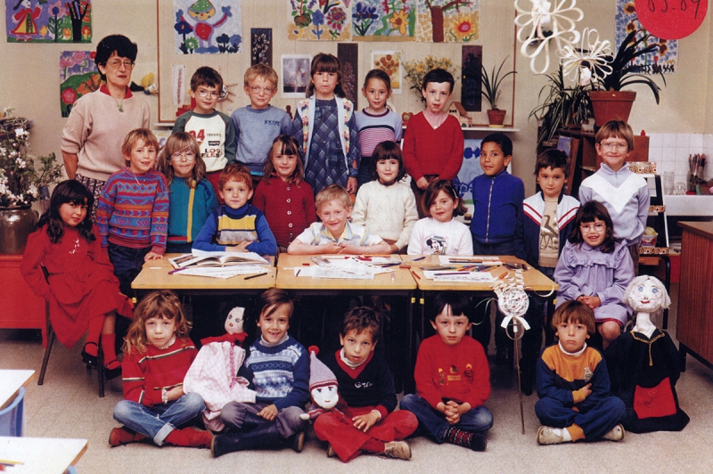 Classe de l'école Jean Moulin