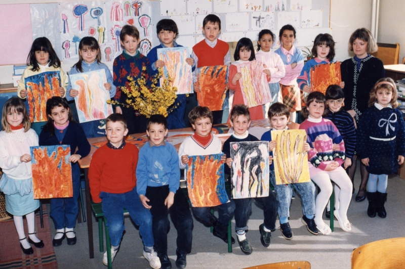 Classe cp de l'école Joliot-Curie