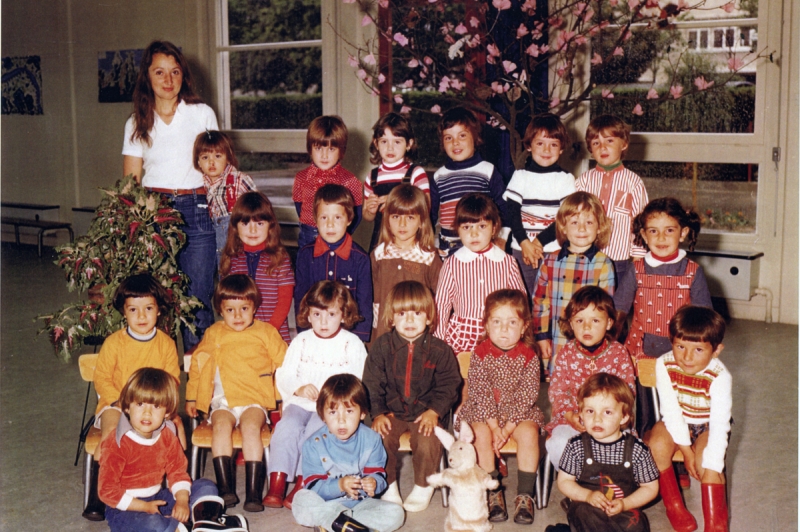 Classe de l'école Pasteur