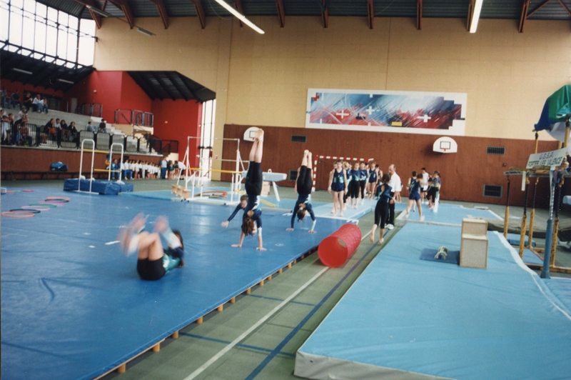 Compétition de gymnastique