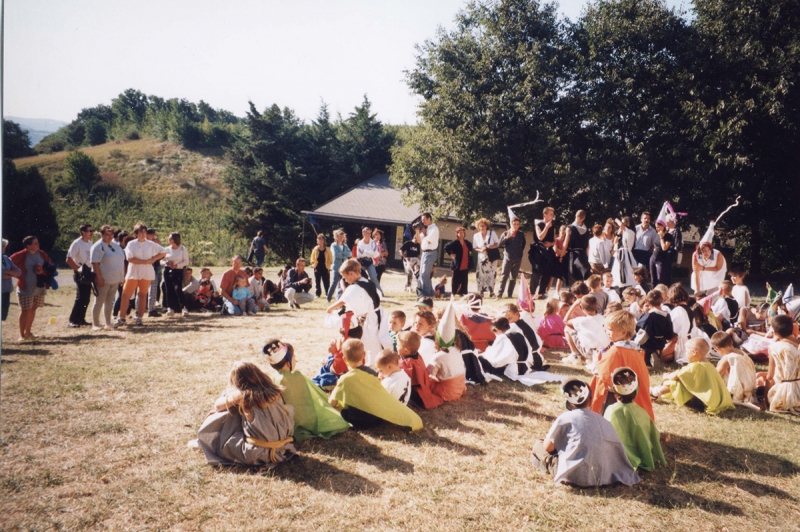 Déguisements du moyen-âge au centre de loisirs