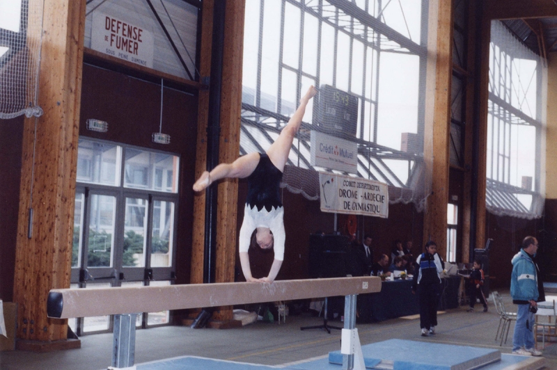 Compétition de gymnastique