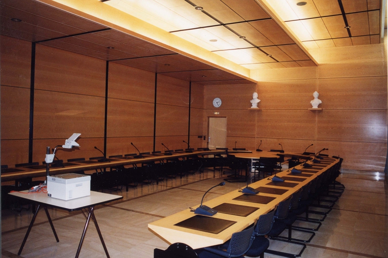 Salle du conseil municipal de la mairie