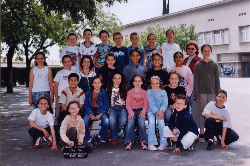 Classe ce2 de l'école Joliot-Curie