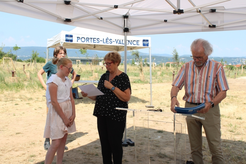 Inauguration de l'l'Arboretum