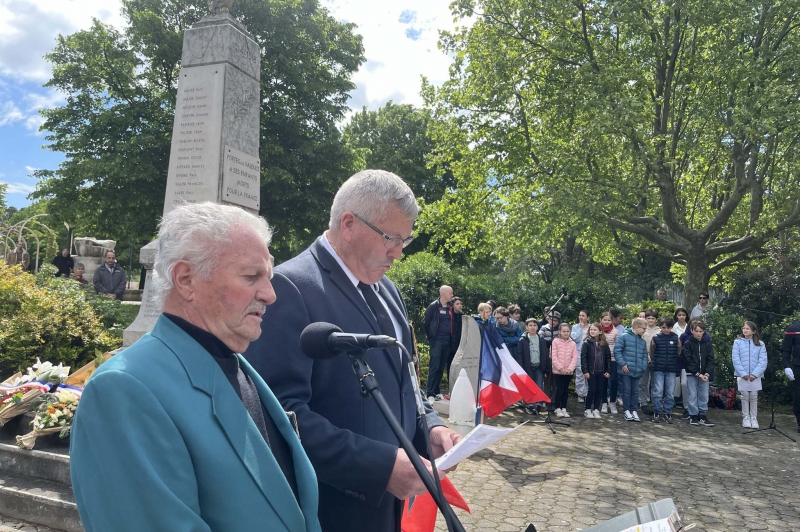 Cérémonie du 8 mai 1945