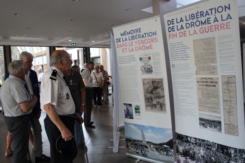 Cérémonie de la libération de Portes-lès-Valence