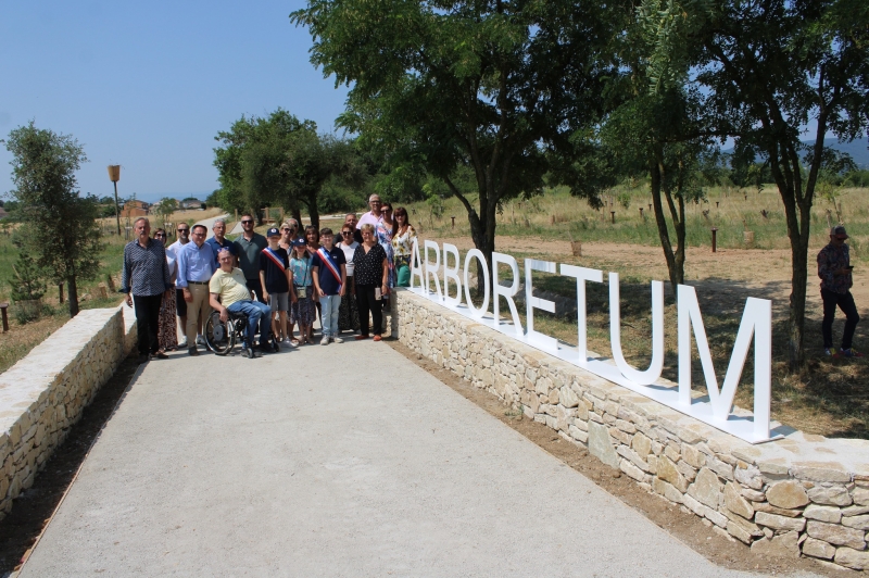Inauguration de l'l'Arboretum