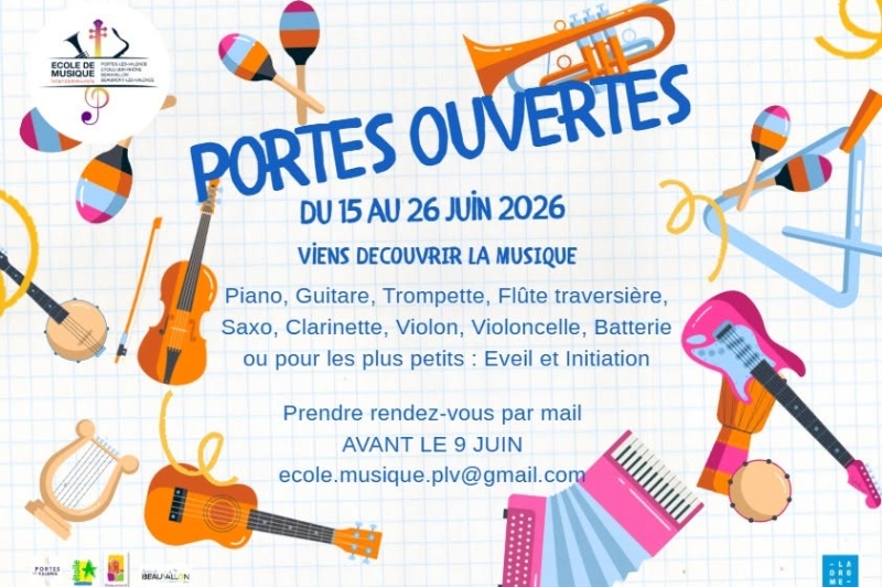 Portes ouvertes de l'école de musique