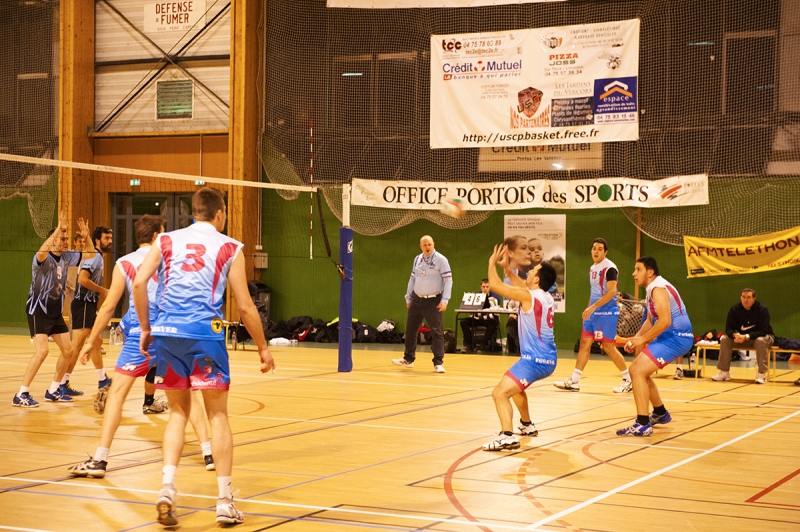 Match de volley-ball