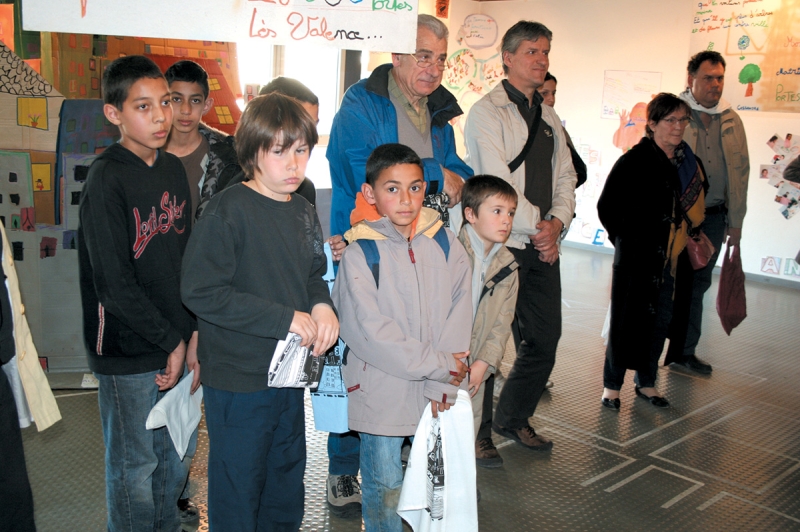 Vernissage de l'exposition des élèves de l'école d'art