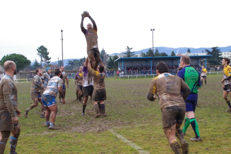 Durant un match de rugby