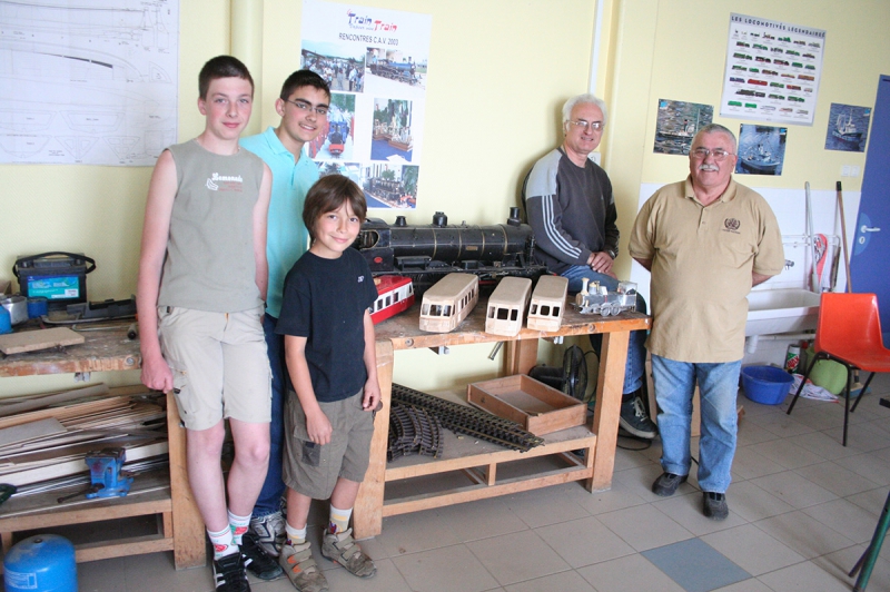 Atelier de modélisme à la MJC