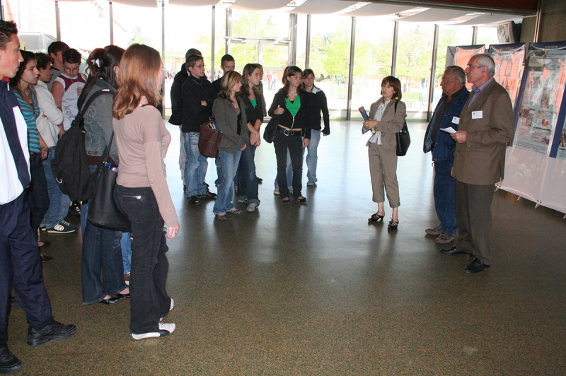 Exposition de la FNACA au collège