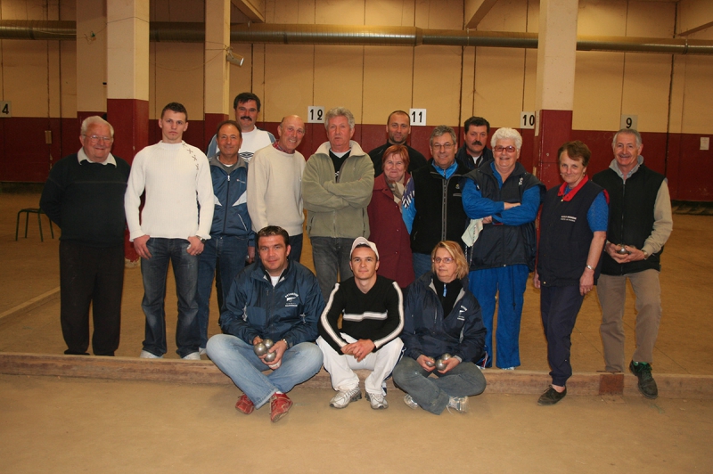 Au club de pétanque