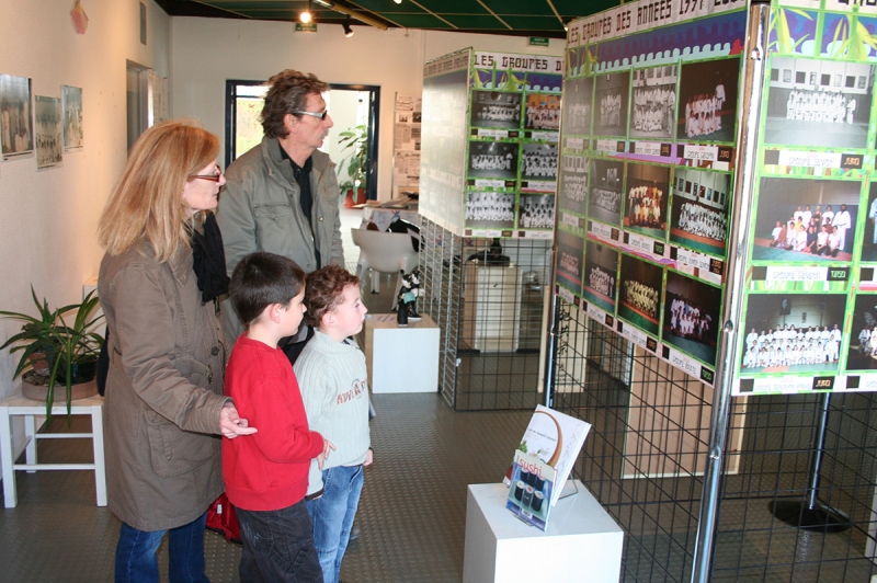 Exposition pour les 40 ans du club de judo