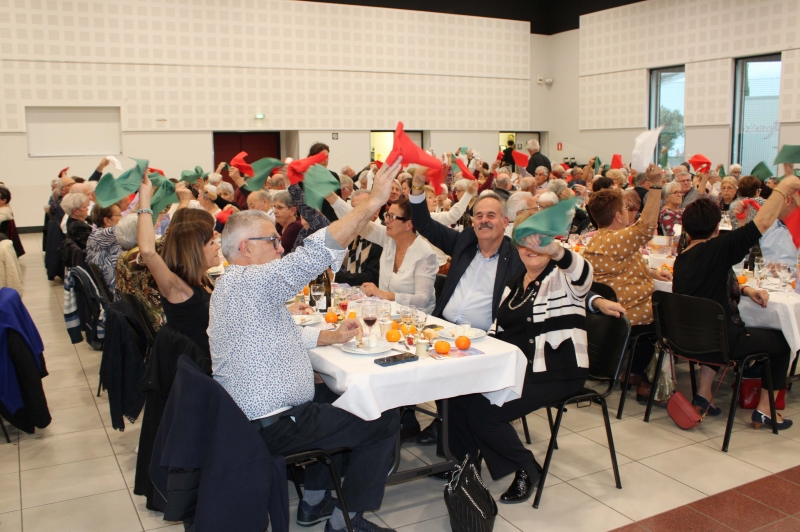 Le repas de Noël des anciens