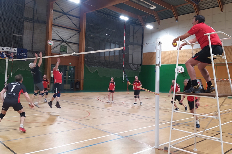 Match de volley-ball