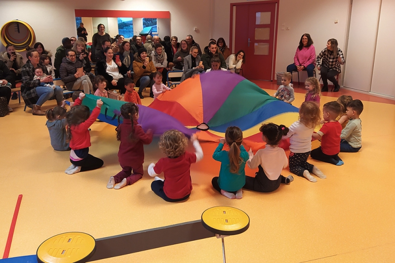 Spectacle à l'école Pasteur