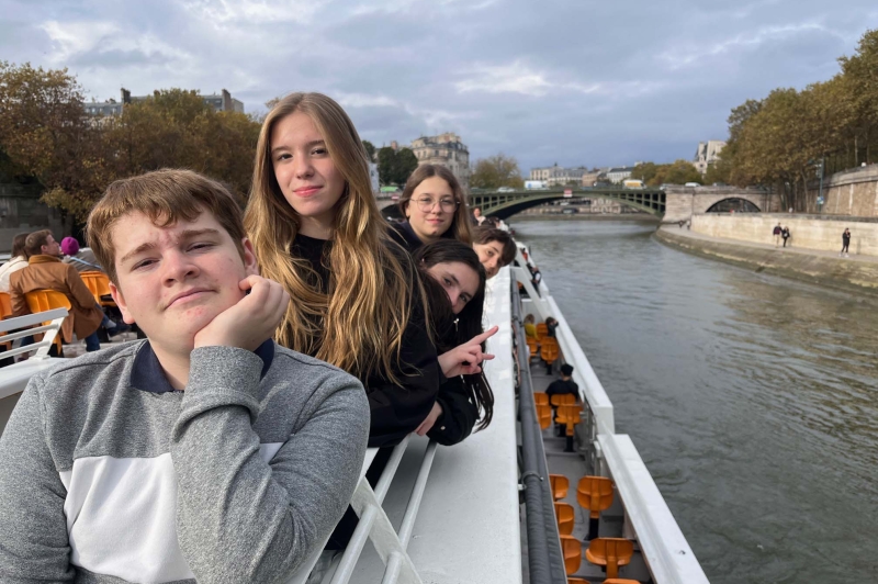 Le CMJ en visite au Sénat