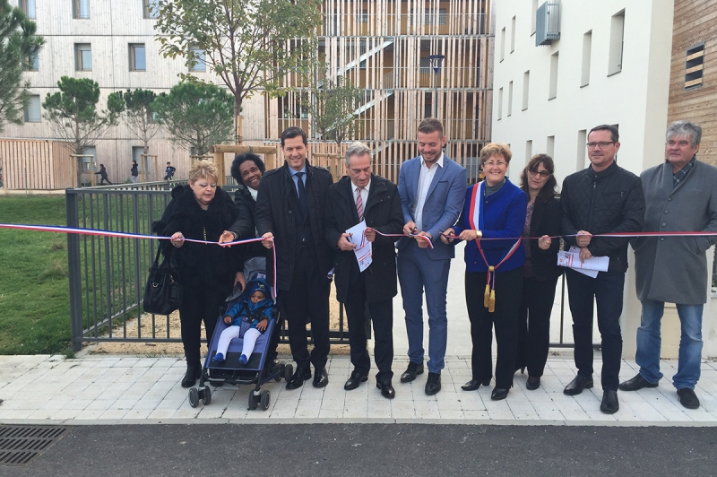 Inauguration de la Fraternité (logements)