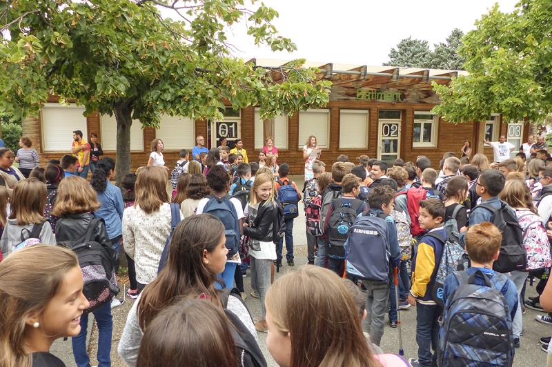 Rentrée des classes à l'école F. Léger