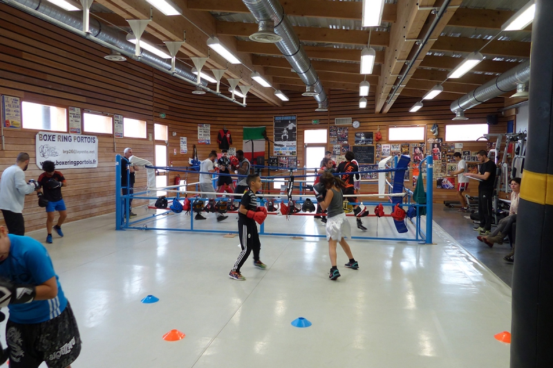 Entrainement de boxe