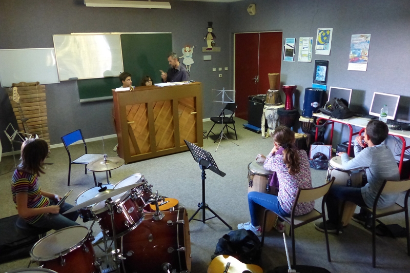 A l'école de musique