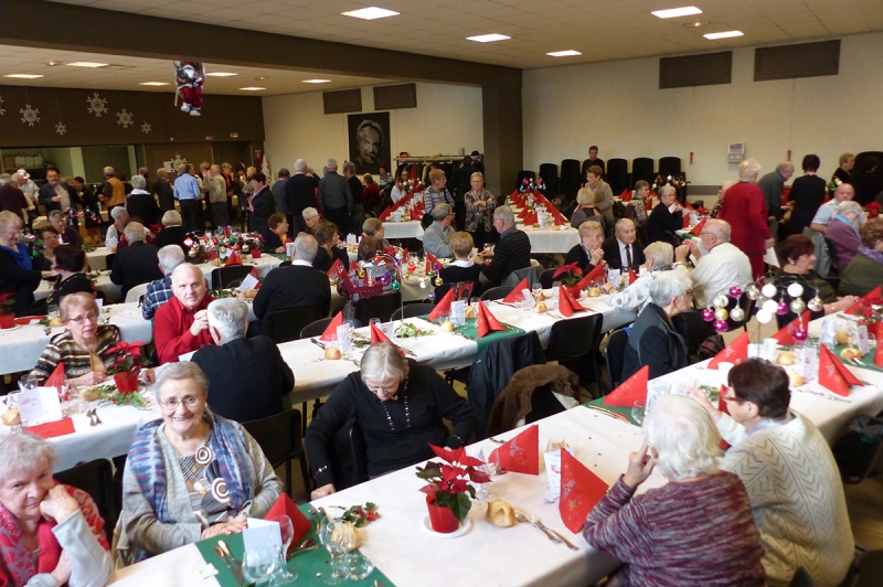 Repas de Noël du  club Croizat