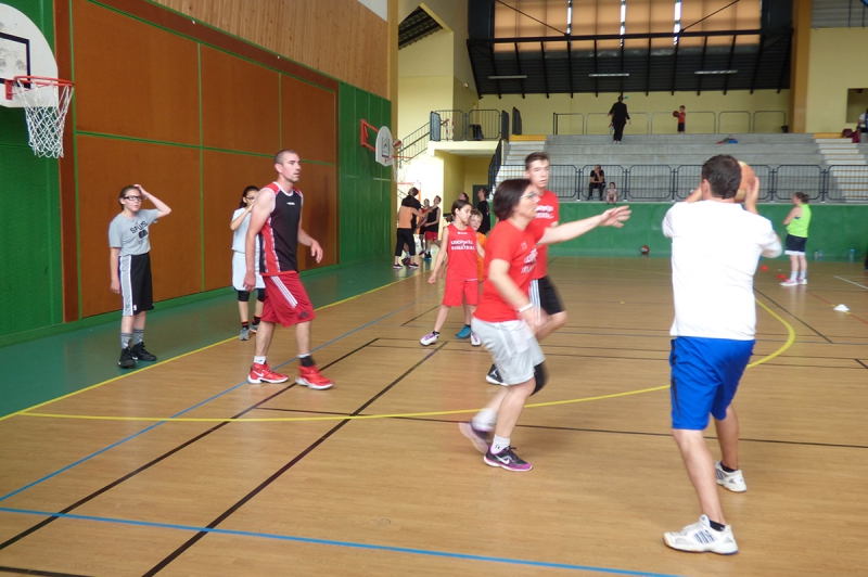 Au club de basket