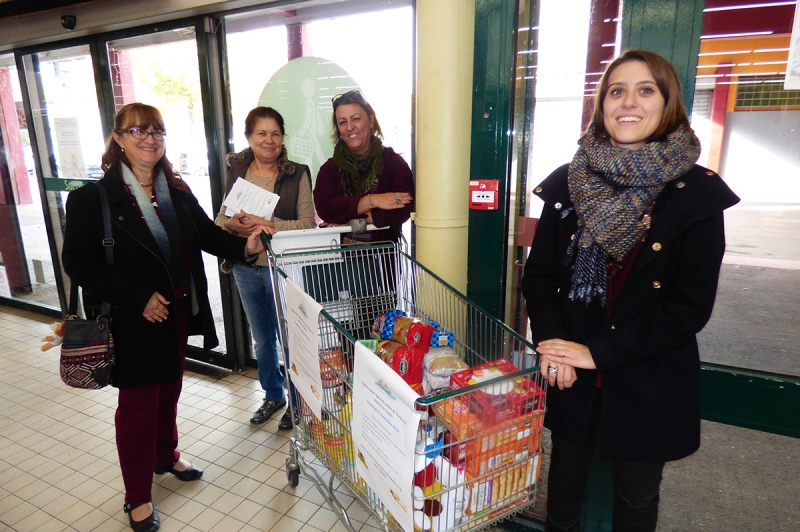 Collecte de la Passerelle (épicerie sociale)