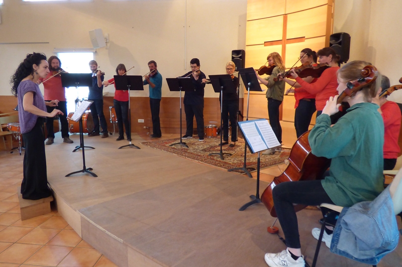 Concert de l'école de musique au temple