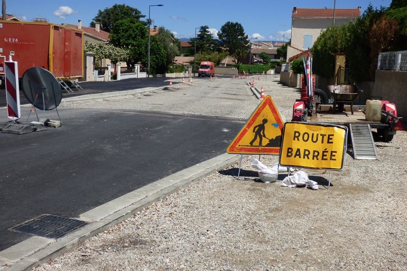 Travaux rue Casanova