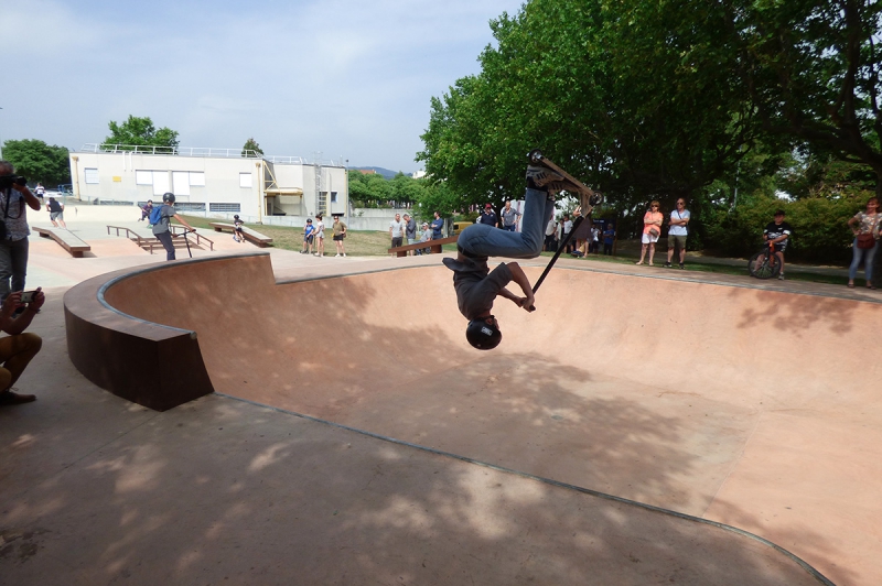 Au skate park