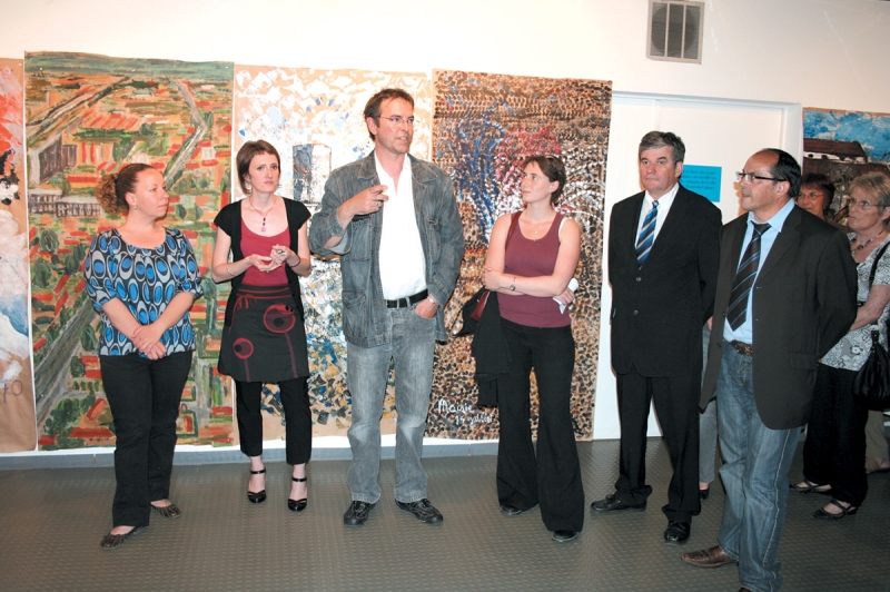 Vernissage de l'exposition des élèves de l'école d'art