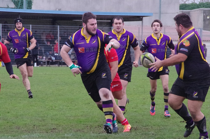 Durant un match de rugby