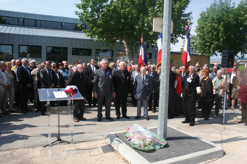 Inauguration de la place Maurice Caty