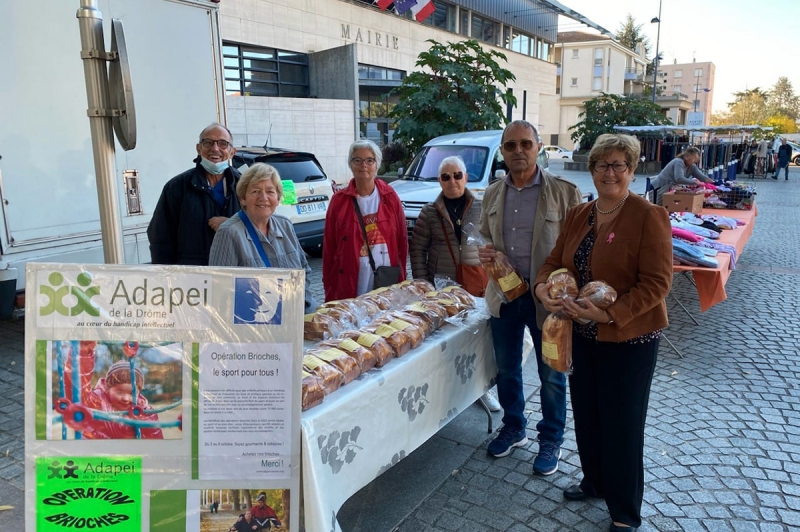 Vente de brioche de l'ADAPEI