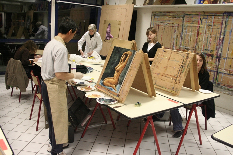 A l'école d'art