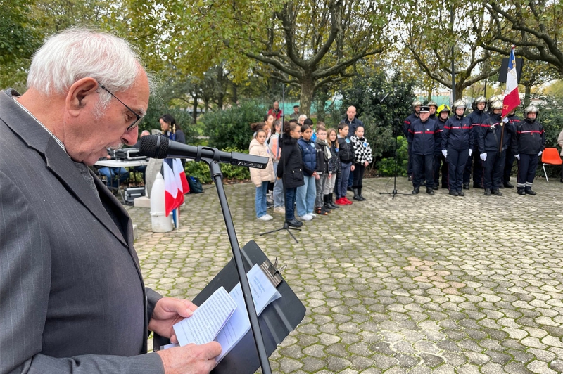 Cérémonie de l'Armistice du 11 novembre