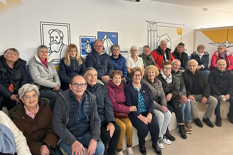 Le cLub Ambroise Croizat visite Le SYTRAD