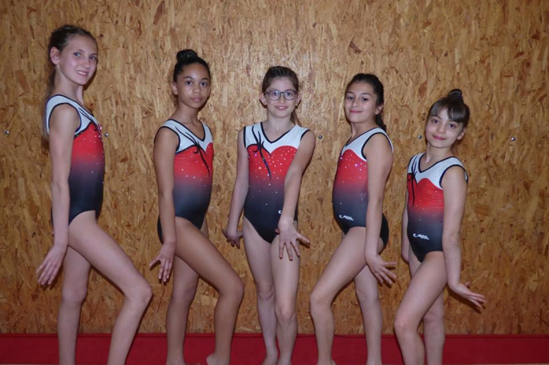 Au club de gymnastique