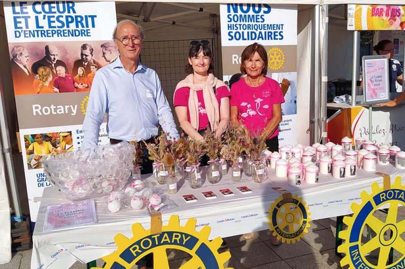 Rotary club ( La vie en octobre rose !)