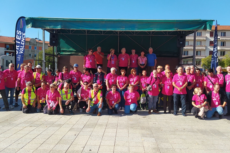 Les bénévoles ( La vie en octobre rose !)