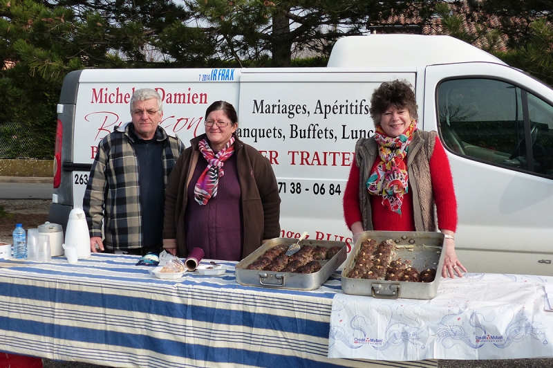 Vente de boudin du conseil de quartier ouest