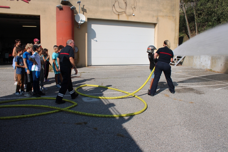 Manoeuvre des pompiers