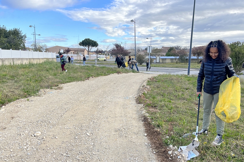 Une belle journée verte ! ( chasse aux déchets)