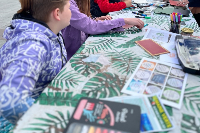 Une belle journée verte ! ( atelier)