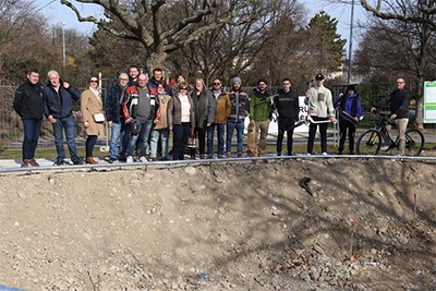 Inauguration du skate park