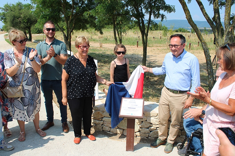 Inauguration de l'Arboretum